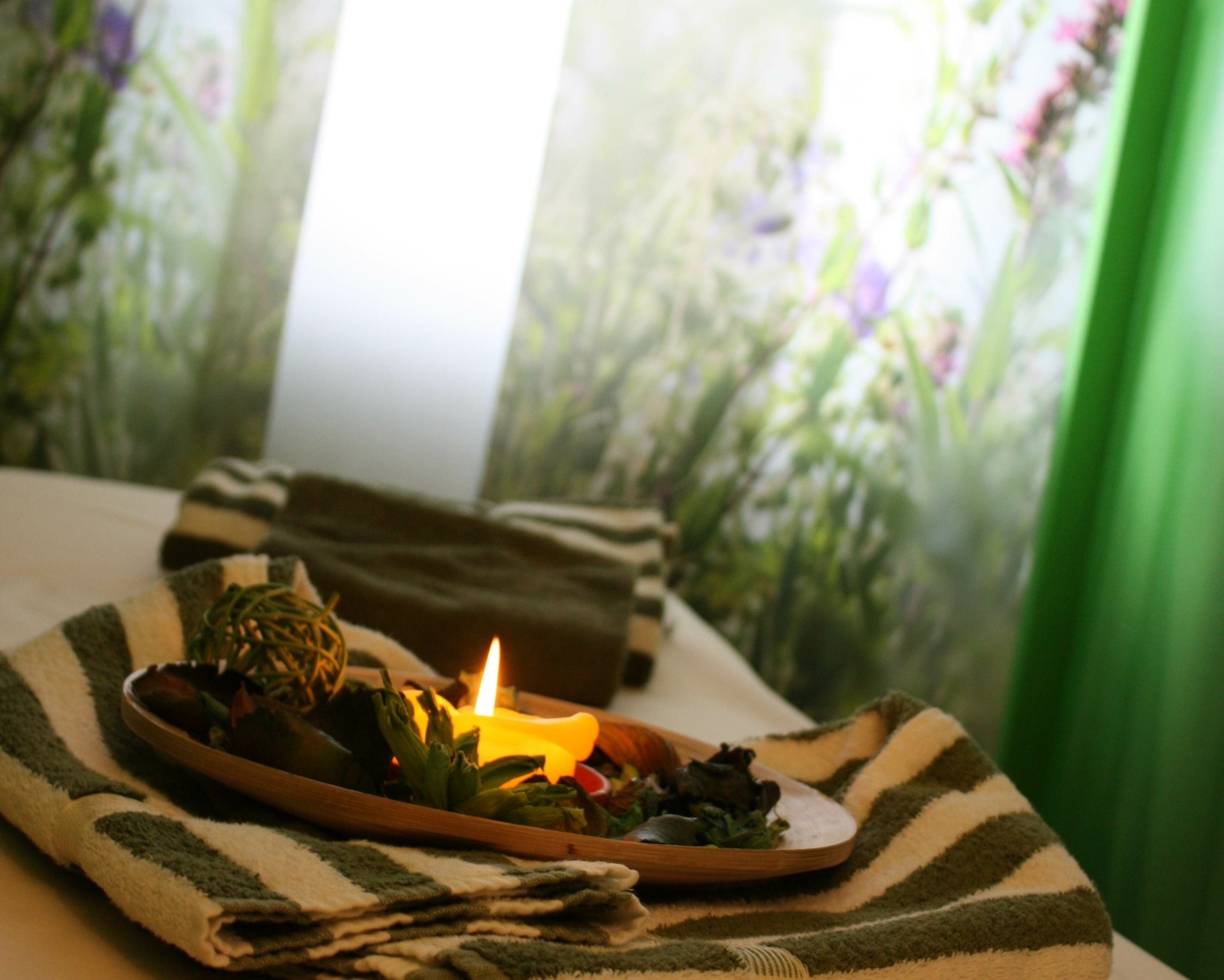 Kräuteranwendungen im SPA des relexa hotel Bad Steben